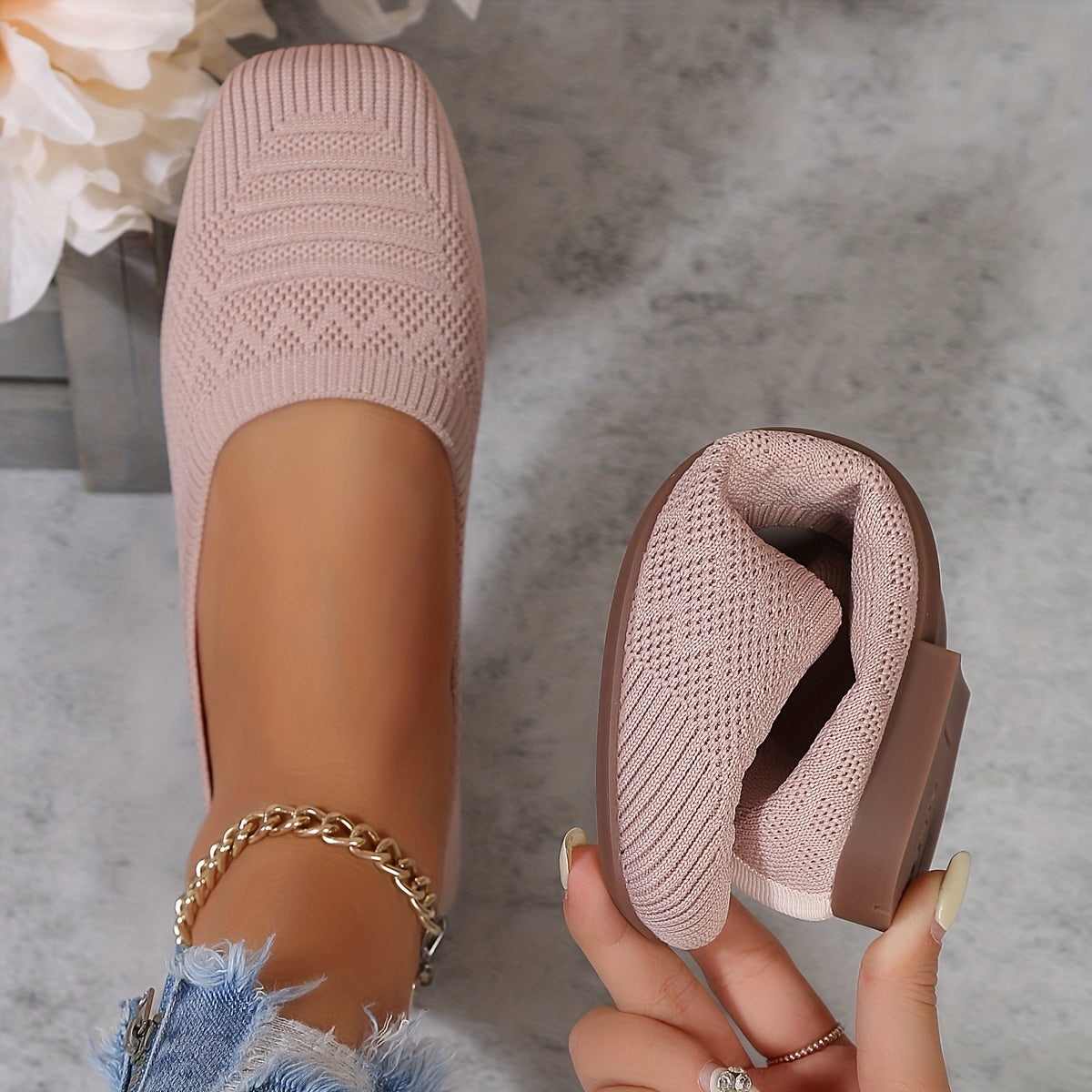 Pale Gray Pink / 10.5