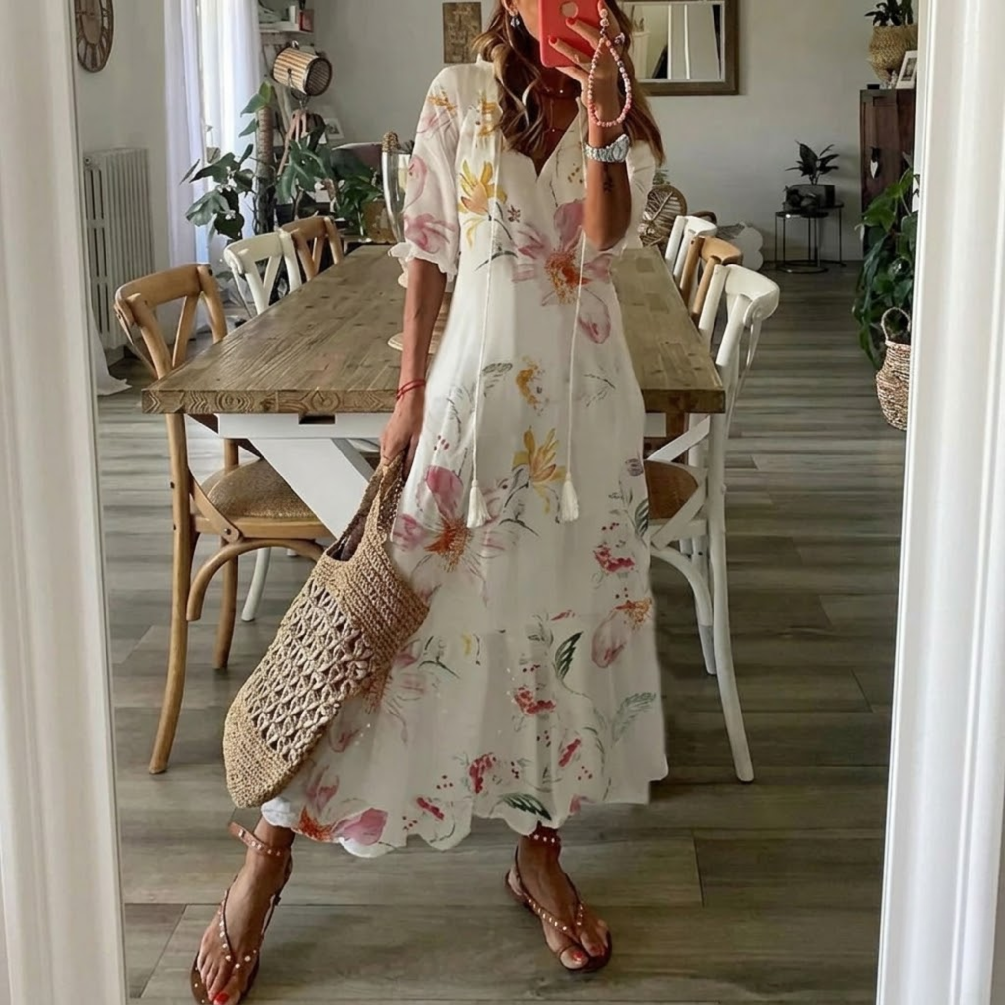 Floral / 3XL/US 16