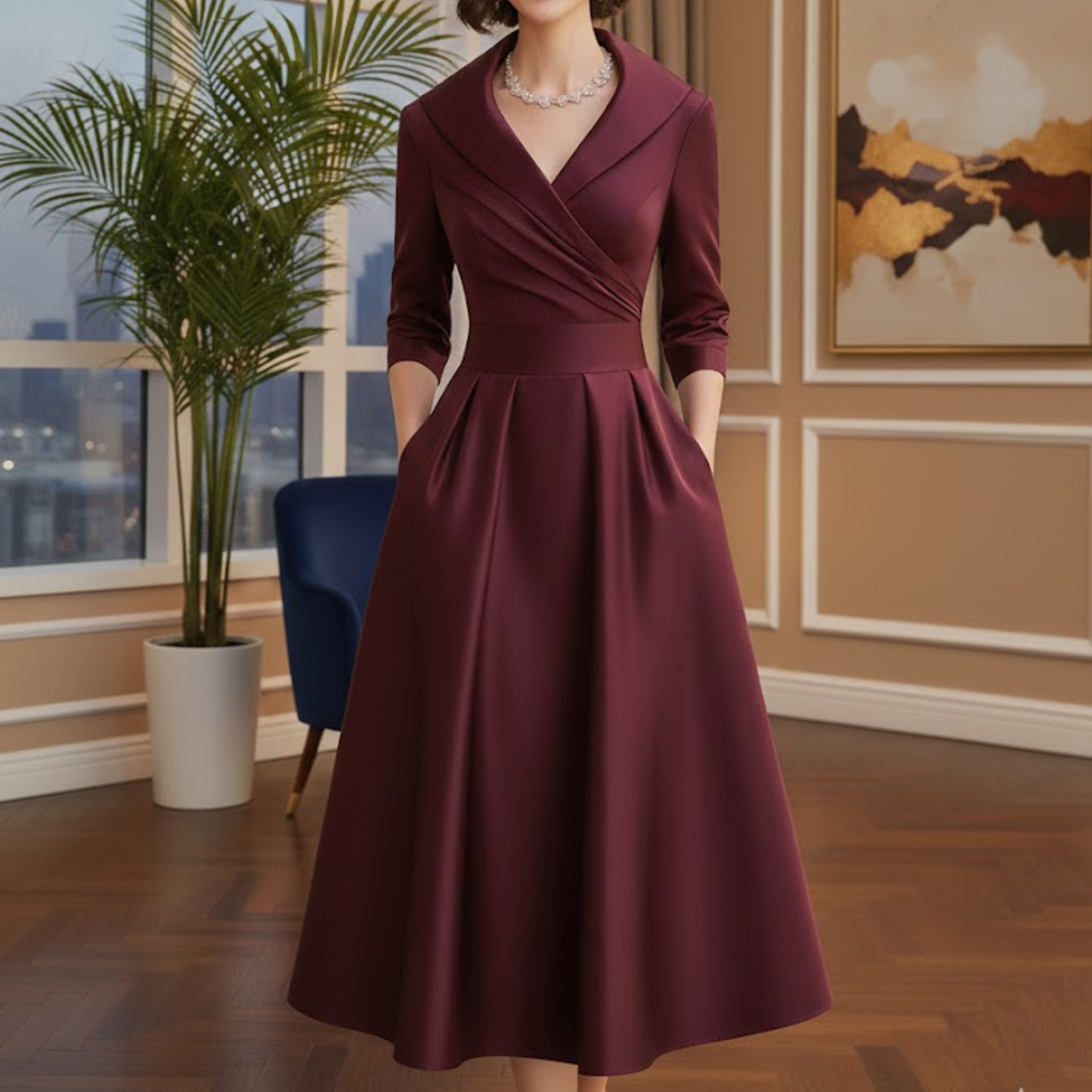 Burgundy / 3XL
