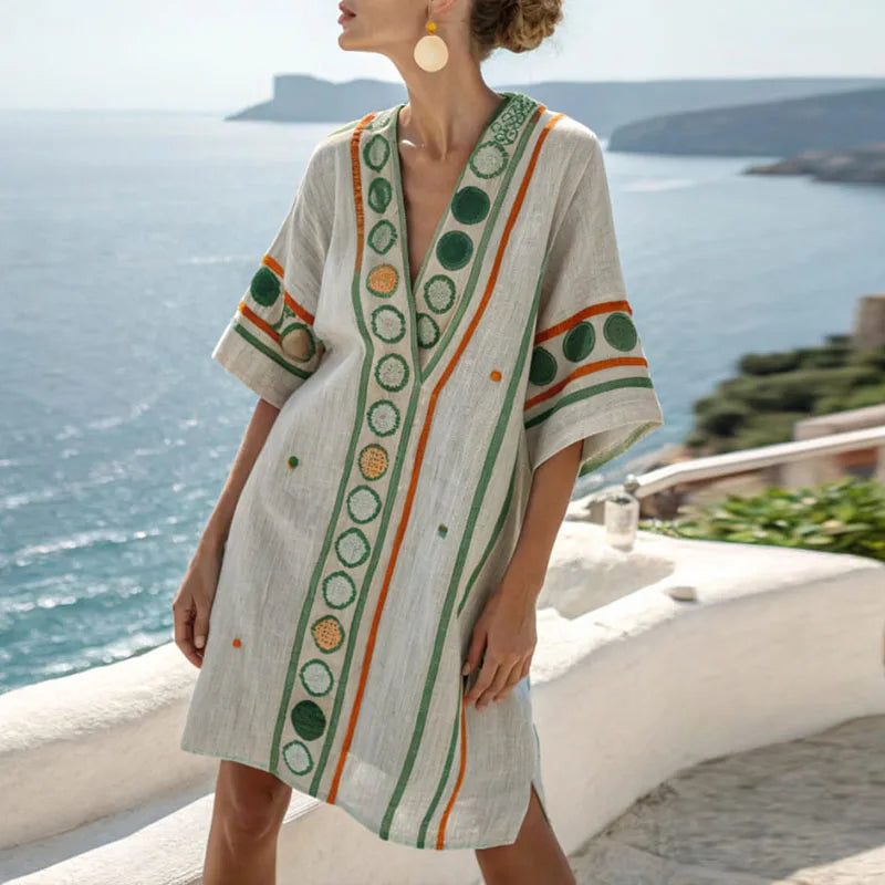 Green and Orange Pattern / 3XL